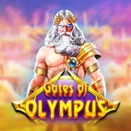 Official Slots logo: Gates of Olympus by Pragmatic Play at PlayJango Casino
