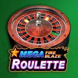 Mega Fire Blaze Roulette online game logo by Playtech on playjangocasino.at