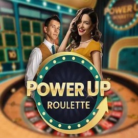 PowerUP Roulette logo by Pragmatic Play at PlayJango Casino