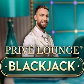 Privé Lounge Blackjack online game logo by Pragmatic Play on playjangocasino.at